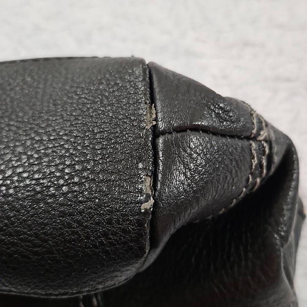 The Sak ‘Kendra’ Black Leather Soft Hobo Shoulder Bag Vegan Leather - Picture 14 of 14